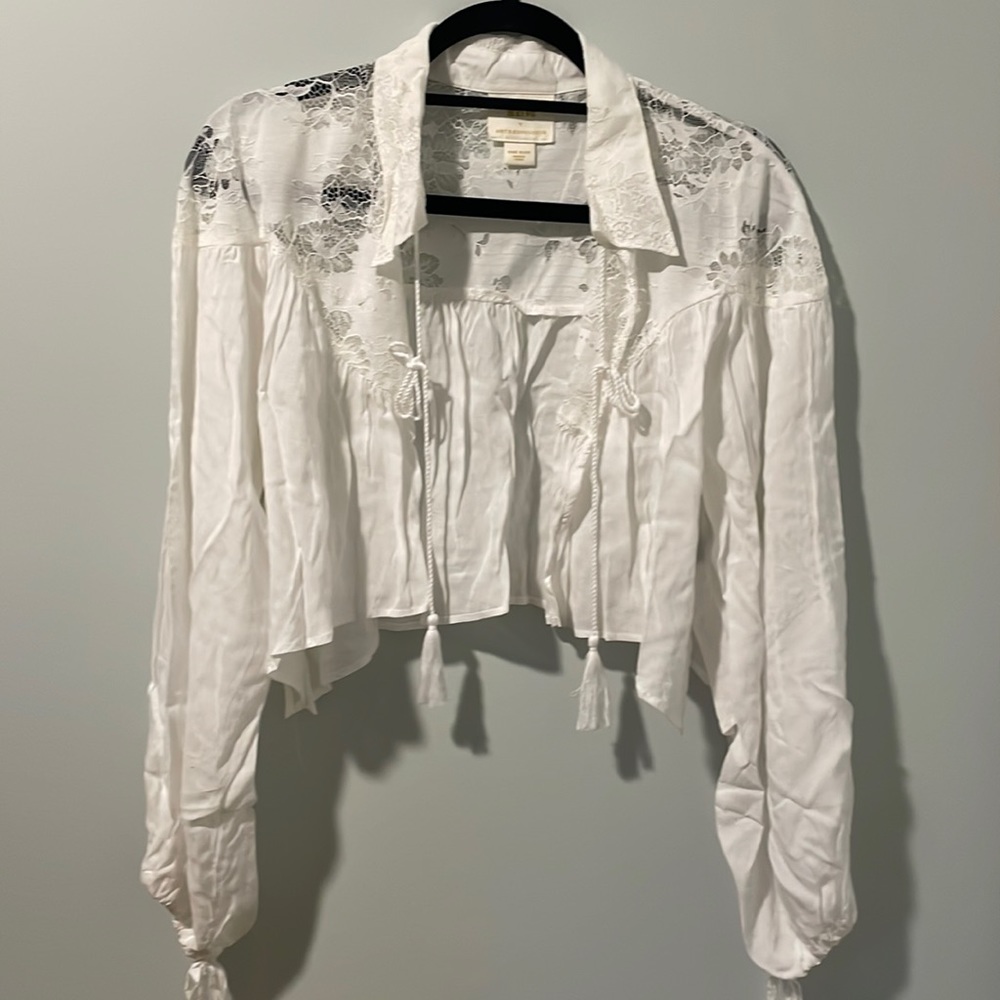 Cropped Maeve by Anthropologie top